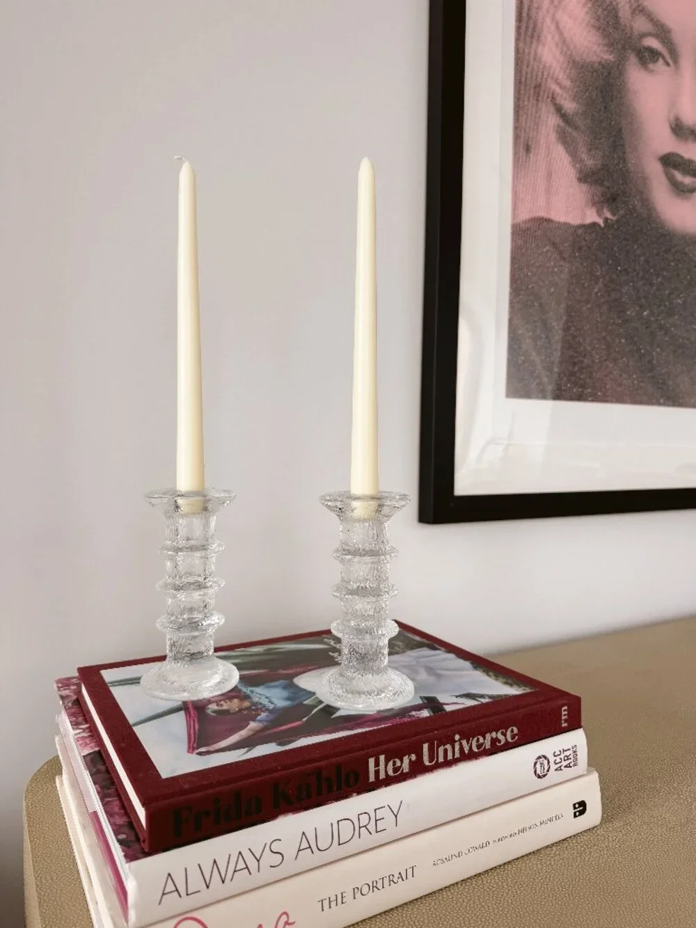 Vintage MCM Iittala by Timo Sarpaneva 3 Ring Candlestick Holders